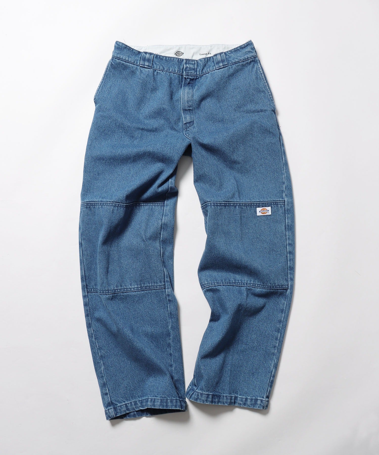 DENIM DOUBLE KNEE WORK PANT