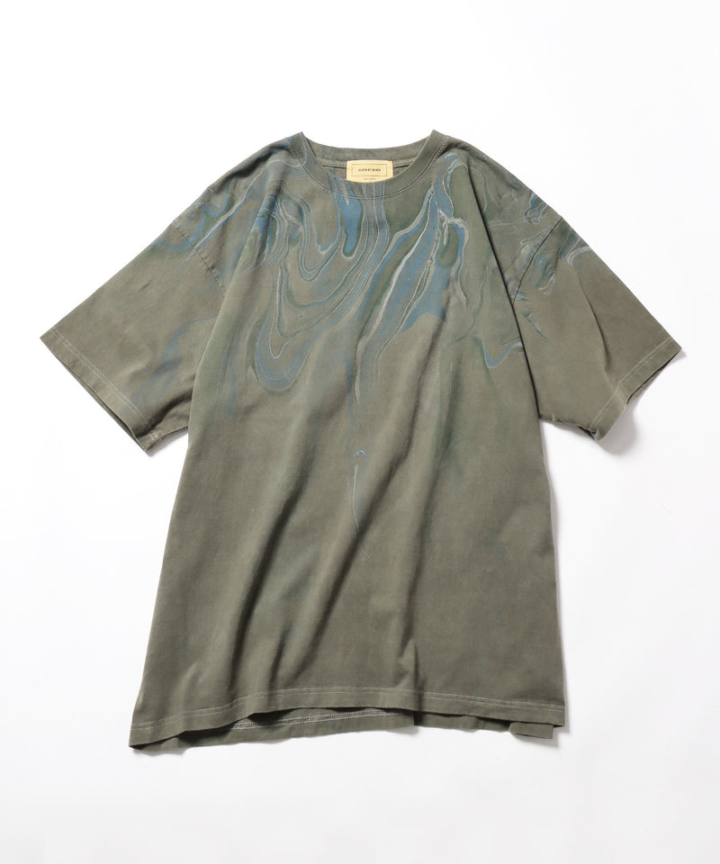 SEVEN BY SEVEN/セブン バイ セブン PIGMENT DYED TEE - Hydro dip dyeing -
