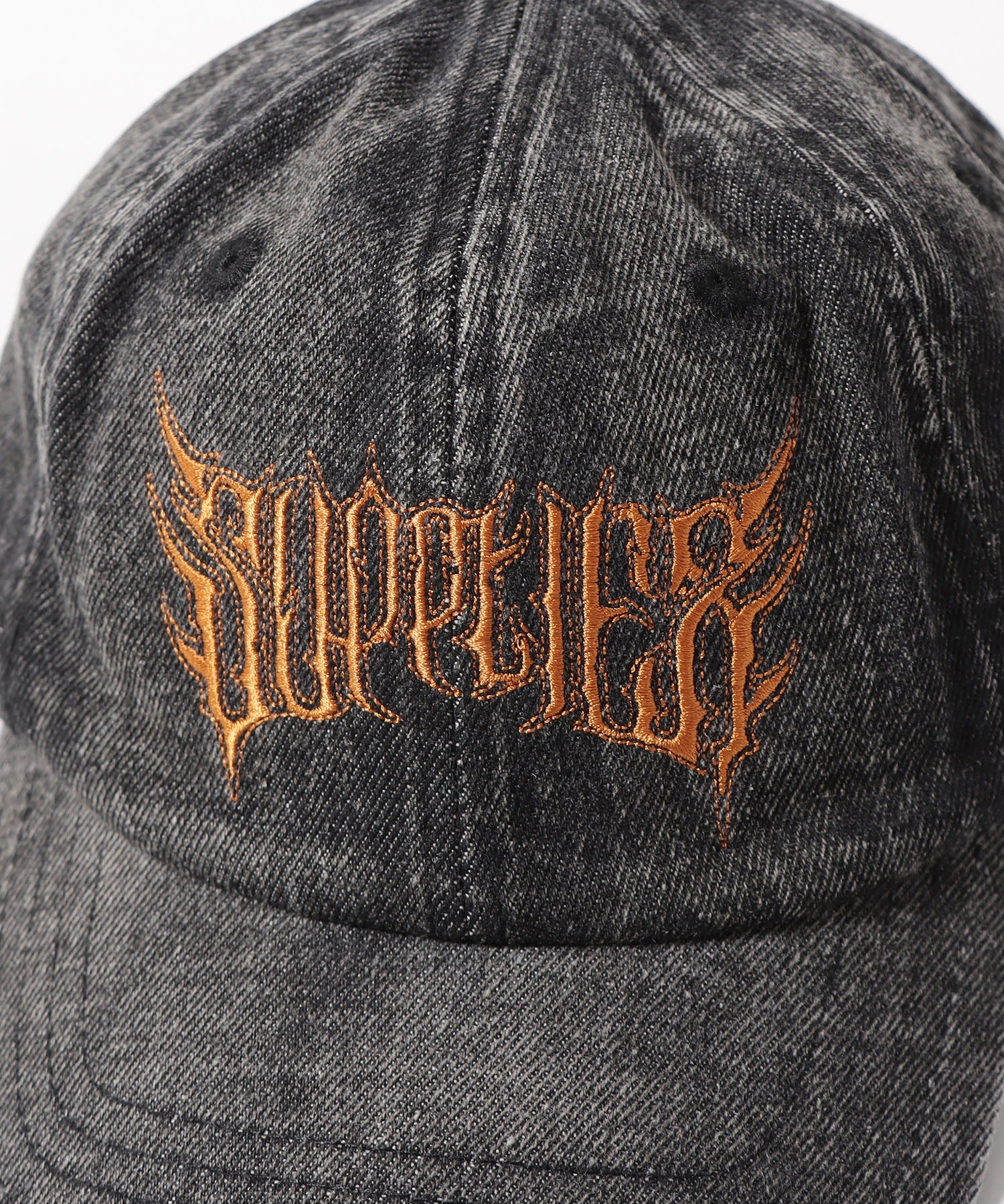 SUPPLIER/サプライヤー DAMAGED METAL LOGO CAP