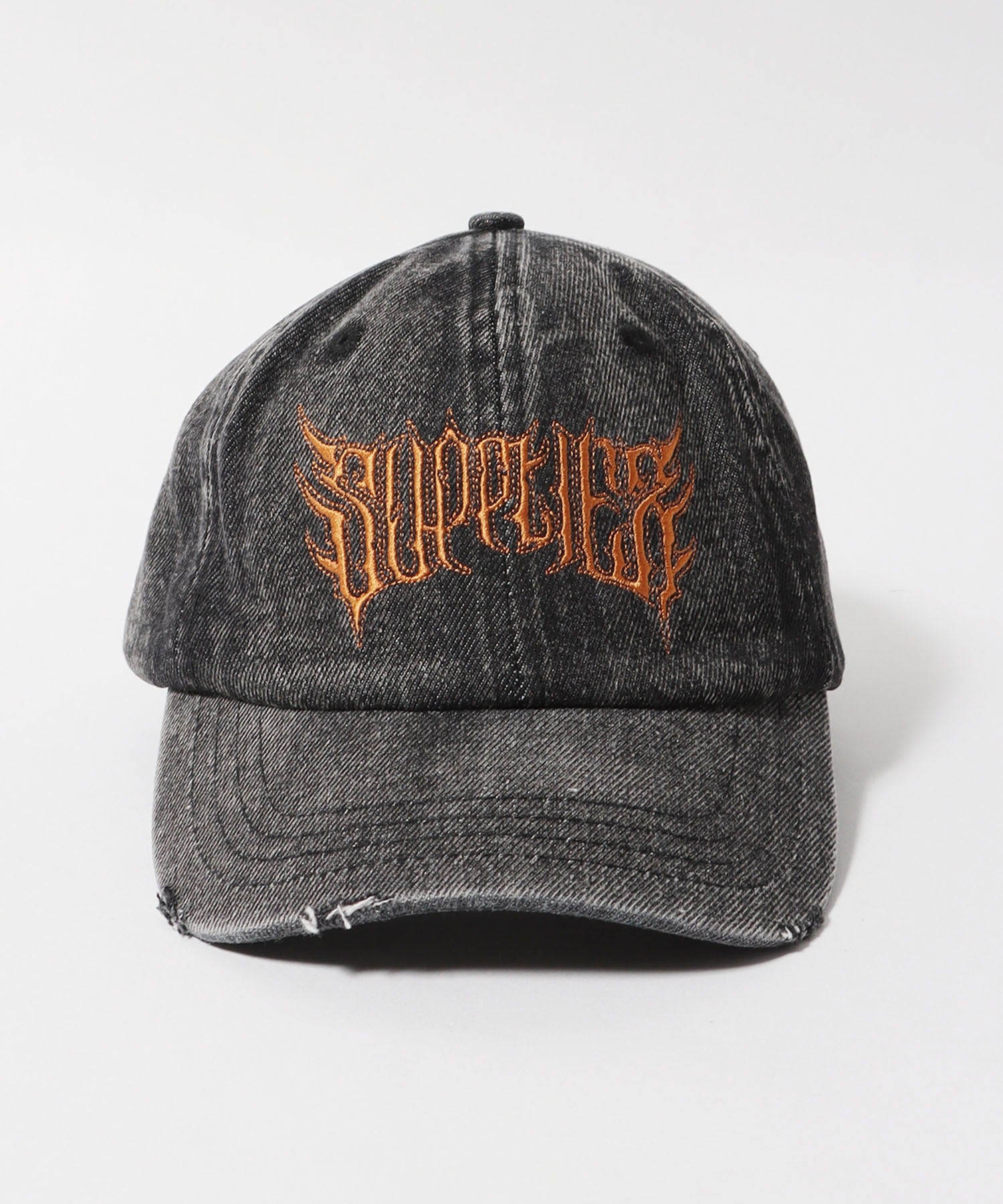 SUPPLIER/サプライヤー DAMAGED METAL LOGO CAP