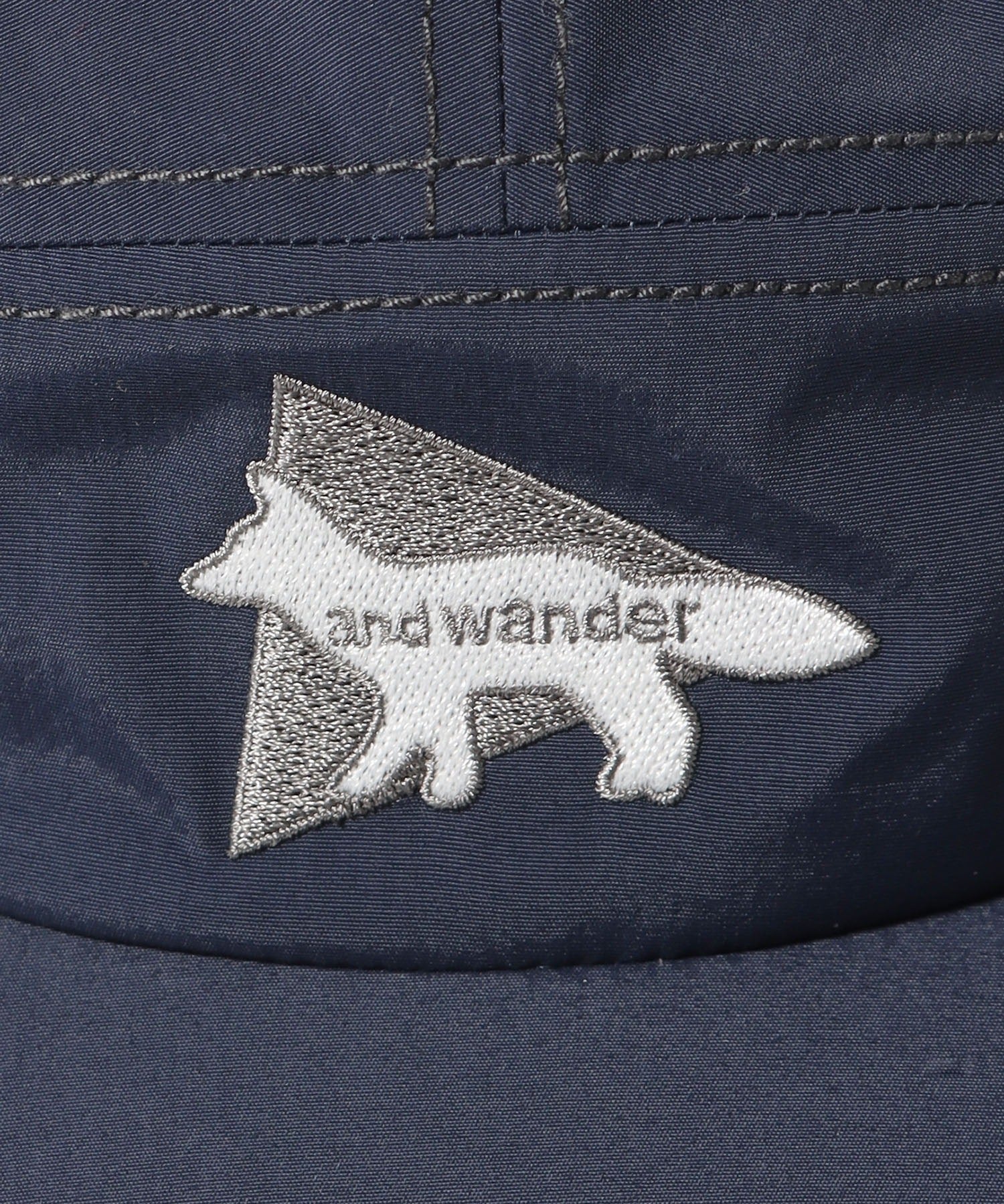 and wander/アンドワンダー×Maison Kitsune/メゾン キツネ NYLON CAP