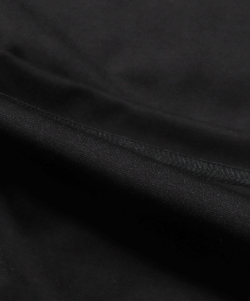 "TENDER" LOGO MOCK NECK TEE