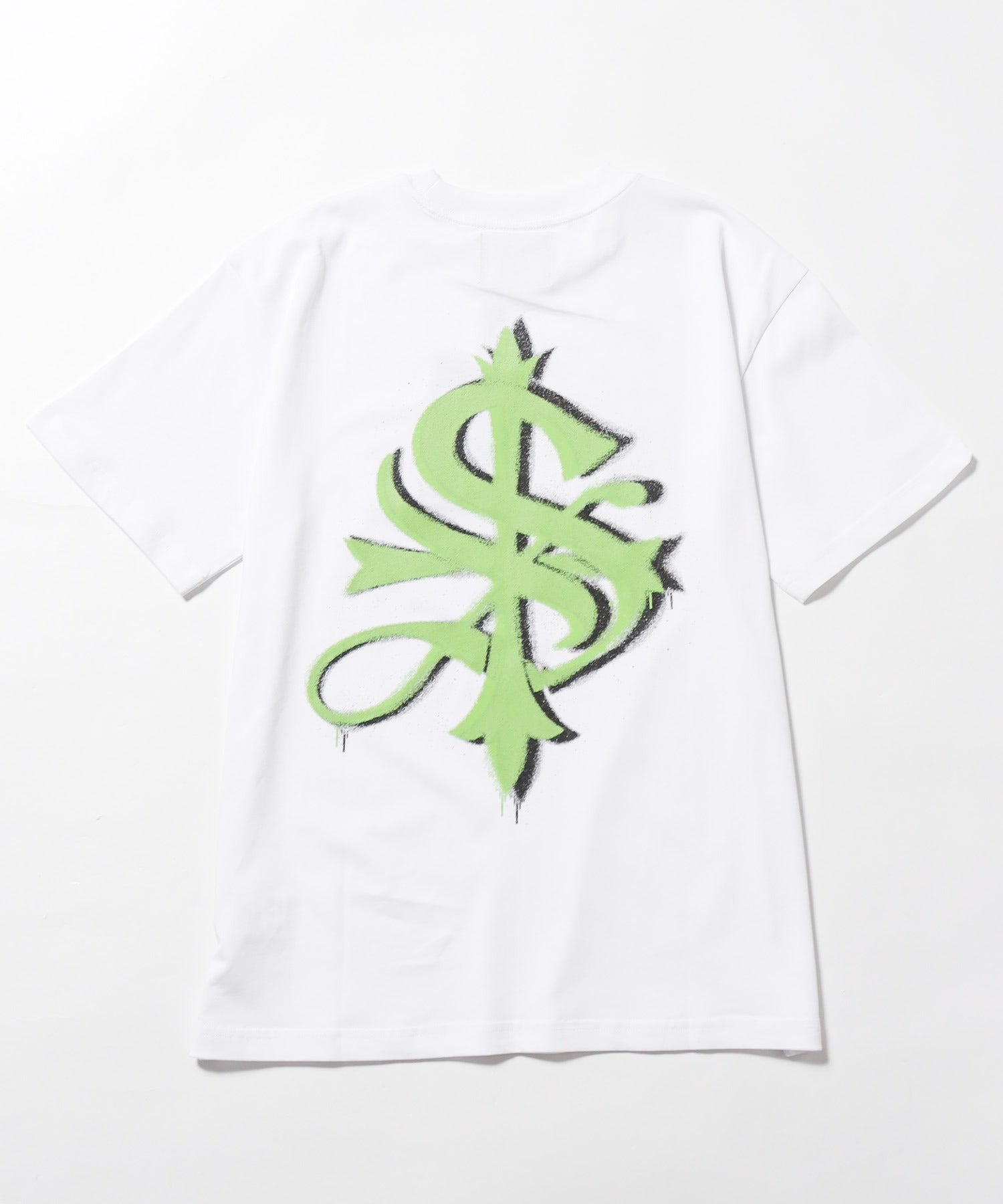 SUPPLIER/サプライヤー SPRAY CROSS TEE 半袖Tシャツ