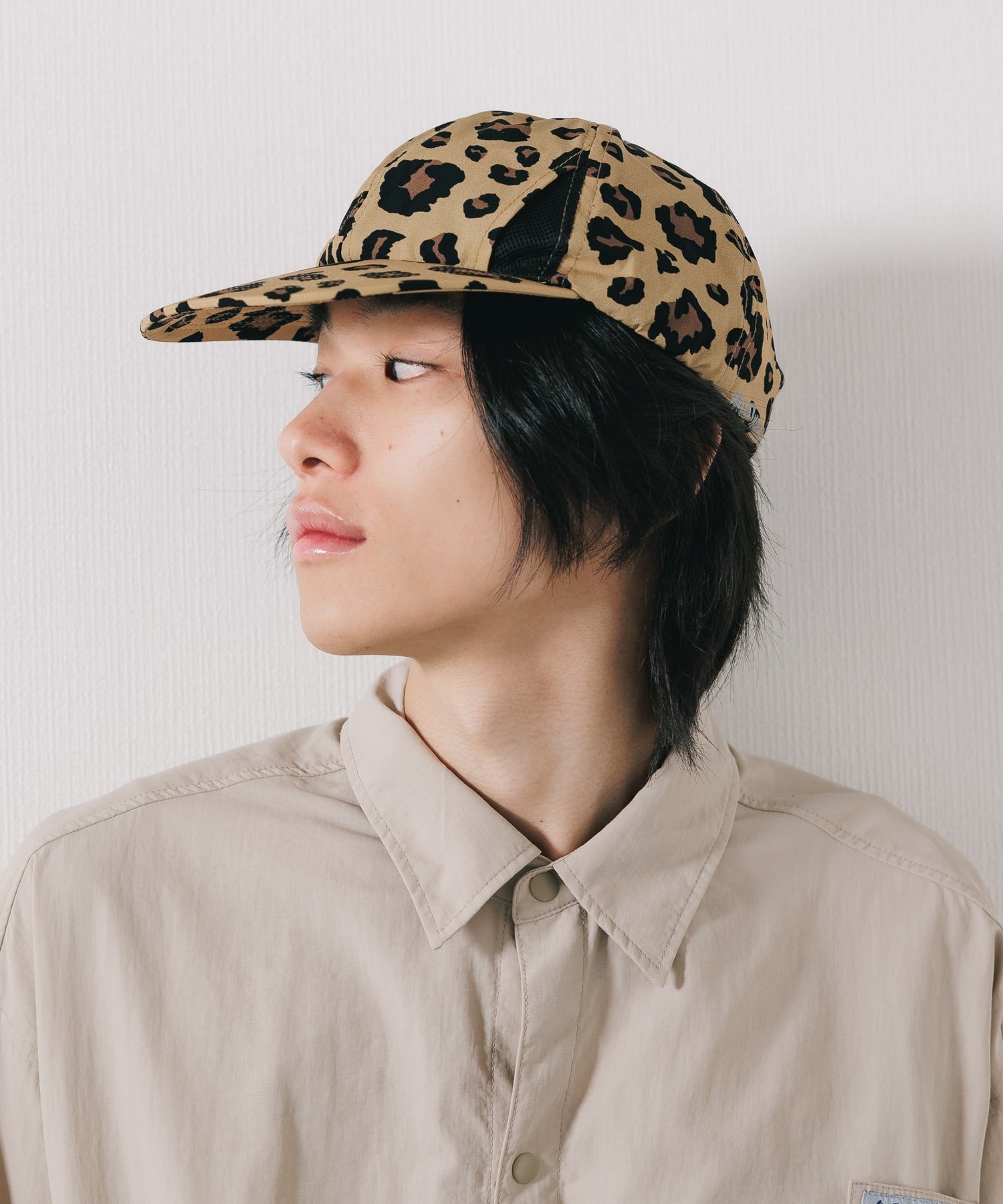 WILD THINGS/ワイルドシングス ELASTIC NYLON PRINT CAP