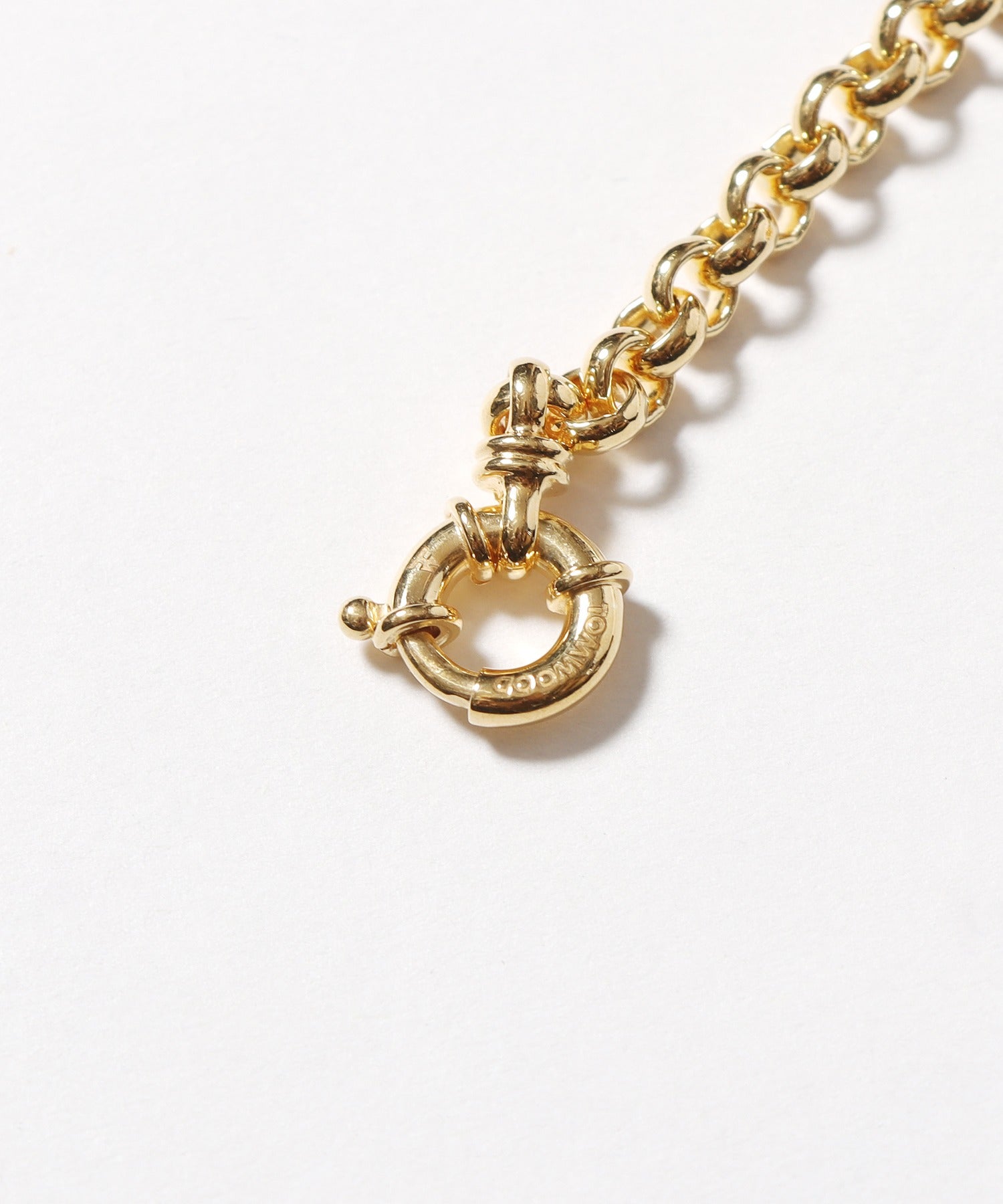 Thick Rolo Chain Gold