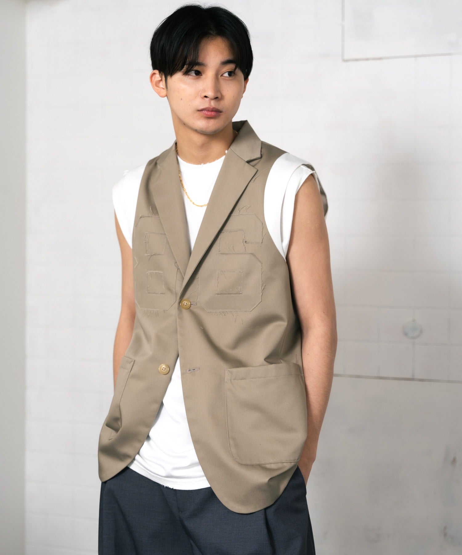 Numbering No sleeve Jkt