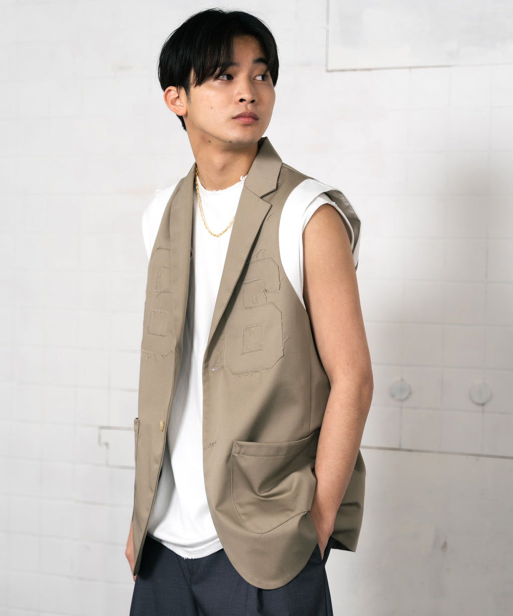 Numbering No sleeve Jkt