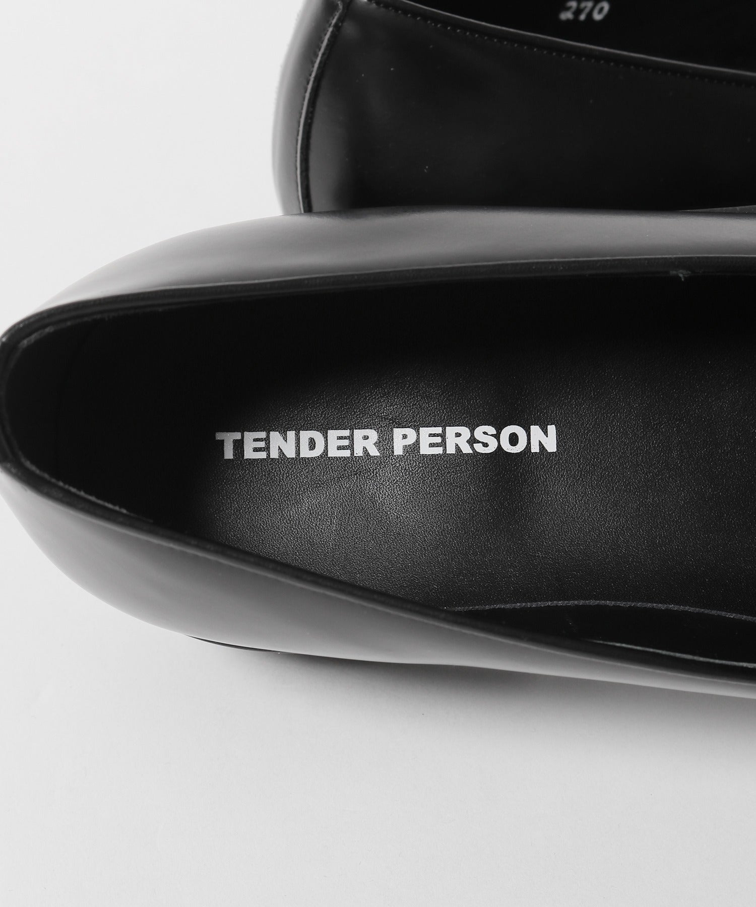 TENDER PERSON/テンダーパーソン FLAME PATTERN LOAFER